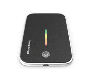 Marco de fotos de madera decorado