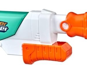Nerf Super Soaker Hydro Frenzy - Pistola de Agua, diversión Salvaje 3 en 1, Boquilla Ajustable, 2 Tubos de Lanzamiento de Agua