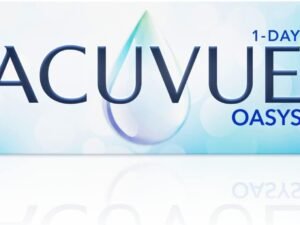 Acuvue Oasys Max 1-Day Lentes diarias con tecnología TearStable y filtro de luz OptiBlue, +8.00 dpt, diámetro 14.3 mm, 30 unidades, adición, curva base 8.5 mm
