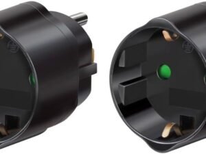 Brennenstuhl 1508550 Protección de Contacto Adaptador de Viaje (15 A/250 V) Adapter USA (1)