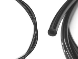 cyclingcolors Tubo de Combustible 2.5mm x 5mm x 1m Negro Manguera Gasolina Cortacéspedes DESBRAOZADORA MOTOCULTOR Motosierra