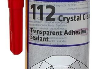 SIKA Sikaflex Crystal Clear, Sellador y Adhesivo elástico Universal Transparente, 290 ml