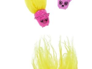 Mattel Trolls 3 Todos Juntos Hair Pops Viva Muñeca pequeña con ropa intercambiable inspirada en la película, 3 accesorios sorpresa, juguete +3 años (HNF11)
