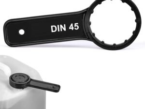 LABROTEC® ️ Llave de bidón práctica para bidón 2/2,5/3/5/10/20 litros con tapa DIN 45 práctico abrebotellas pequeño