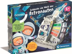 Clementoni Galileo Lab Descubre el Mundo de los astronautas - Explora el Espacio en un Juego para niños a Partir de 5 años - 59322 de Clementoni